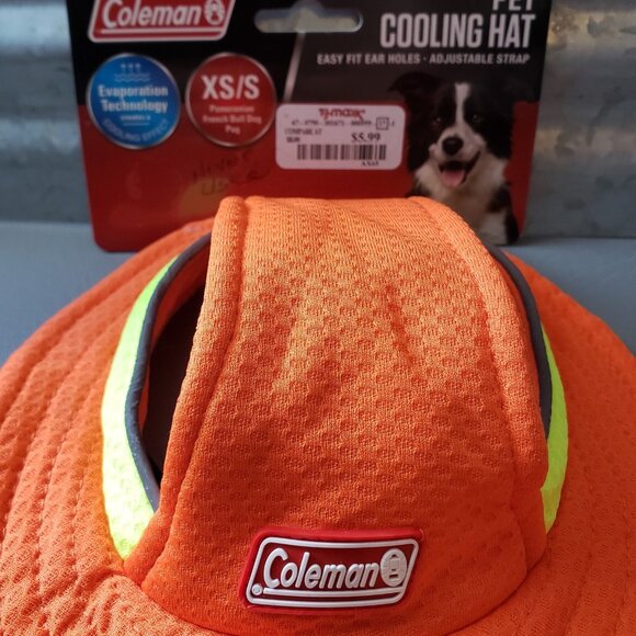 Coleman Pet Cooling Orange Hat Bucket Hat - Picture 2 of 5